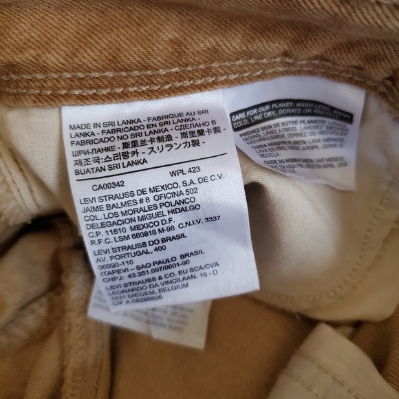 Levis High Rise Shorts Size 9 - Picture 6 of 6